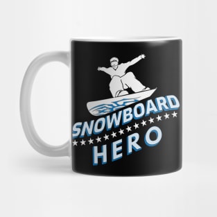 Snowboard Hero Winter Mountains Snow Gift Mug